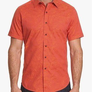 Robert Graham Andretti Paisley Pattern Top Size M